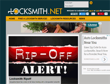 Tablet Screenshot of locksmith.net