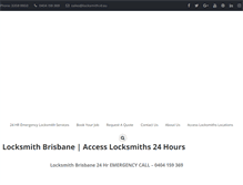Tablet Screenshot of locksmith.id.au