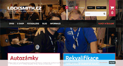 Desktop Screenshot of locksmith.cz