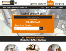 Tablet Screenshot of locksmith.com